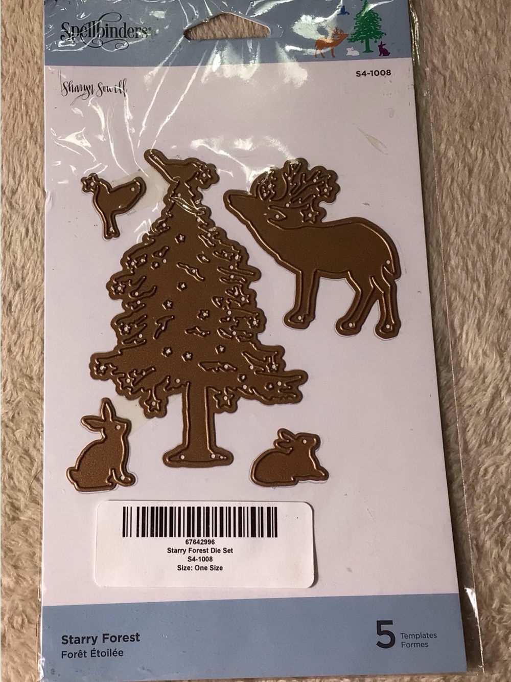 Spellbinders Starry Forest Die Set